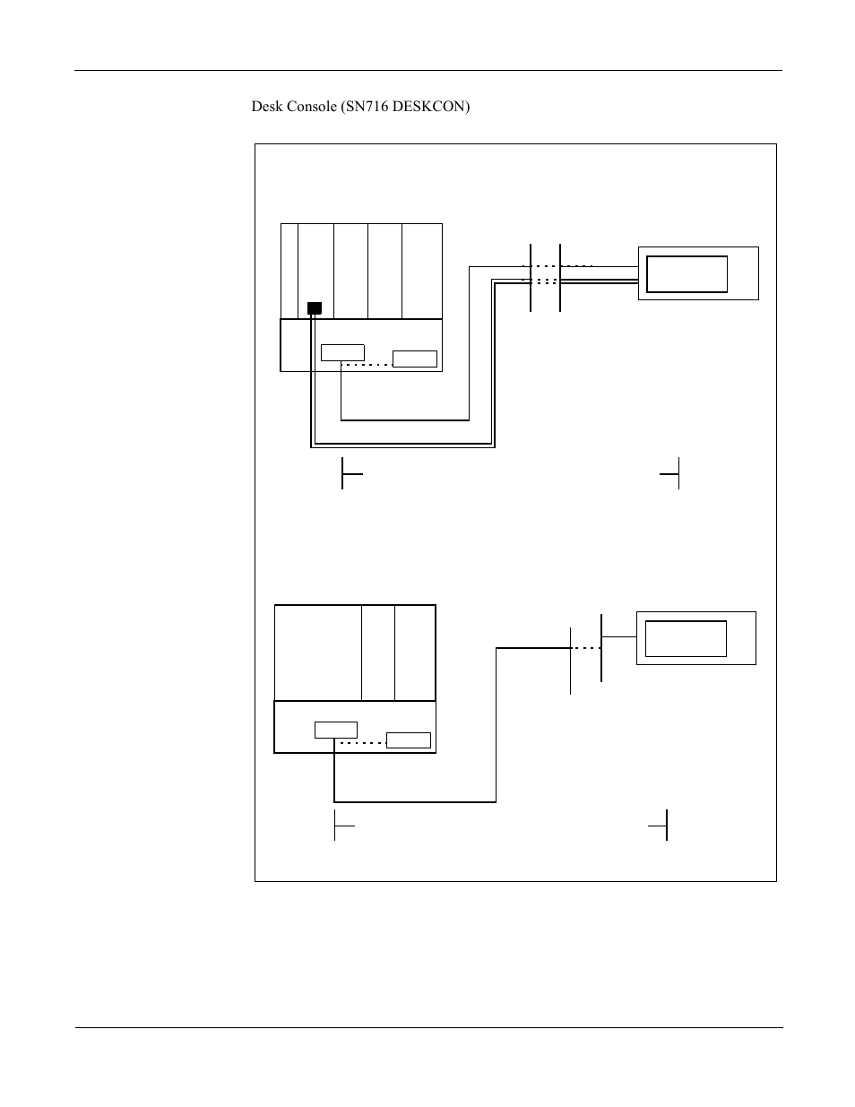 Attendant console, Figure 6-7, Attendant console cable connection | Desk console (sn716 deskcon) | NEC NEAX 2000 IPS User Manual | Page 72 / 96