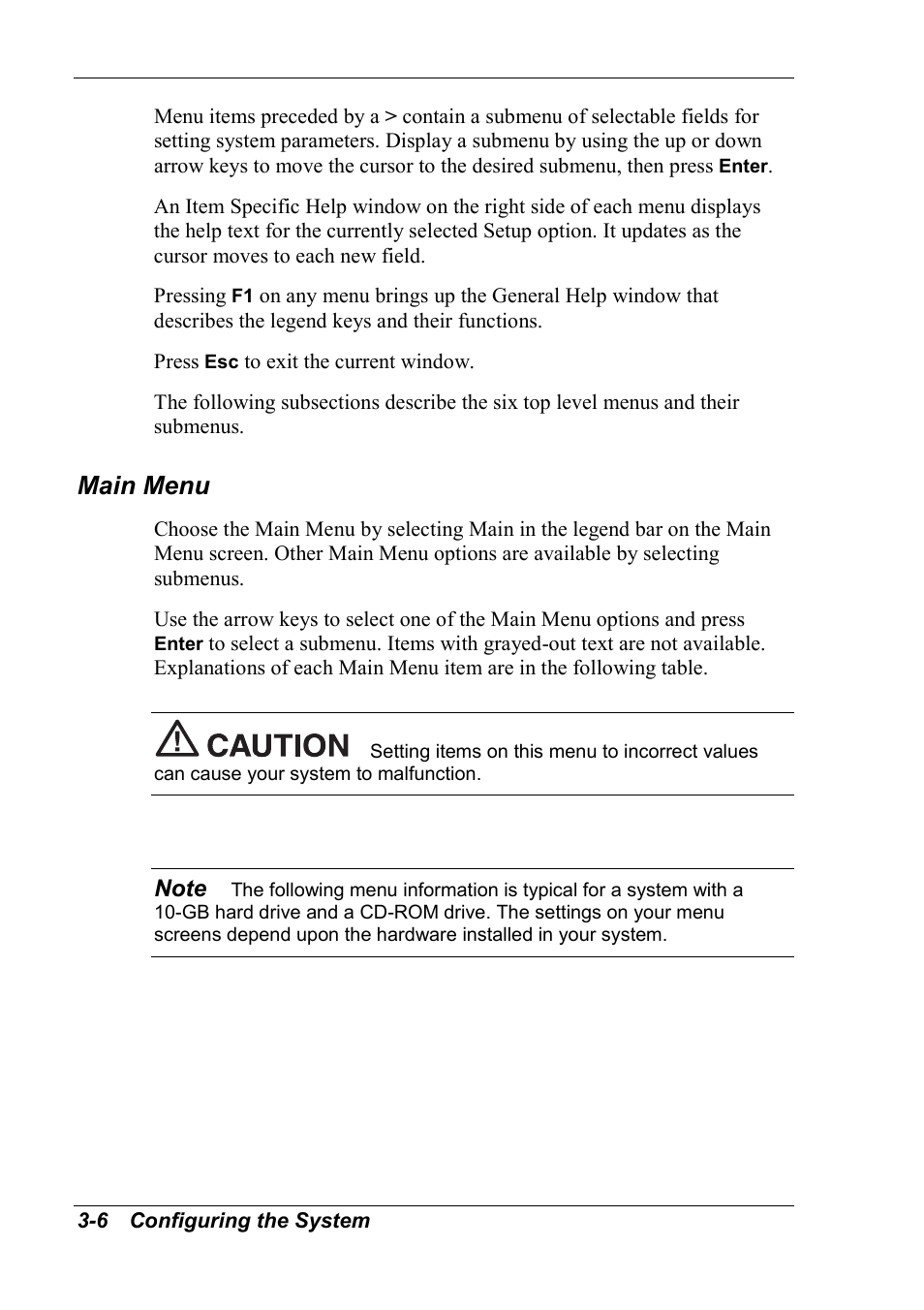 Main menu | NEC 2000 User Manual | Page 42 / 137