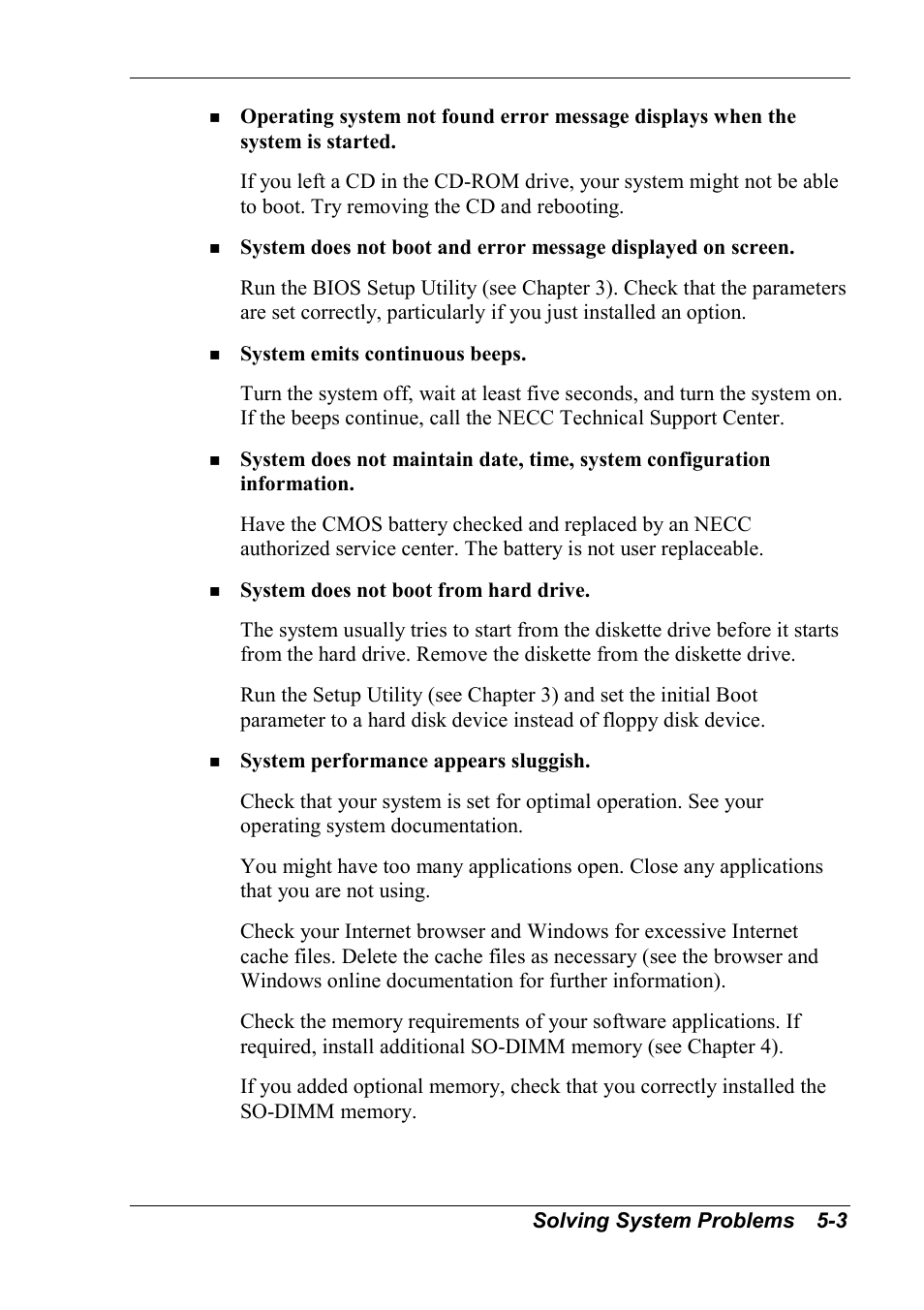 NEC 2000 User Manual | Page 94 / 137