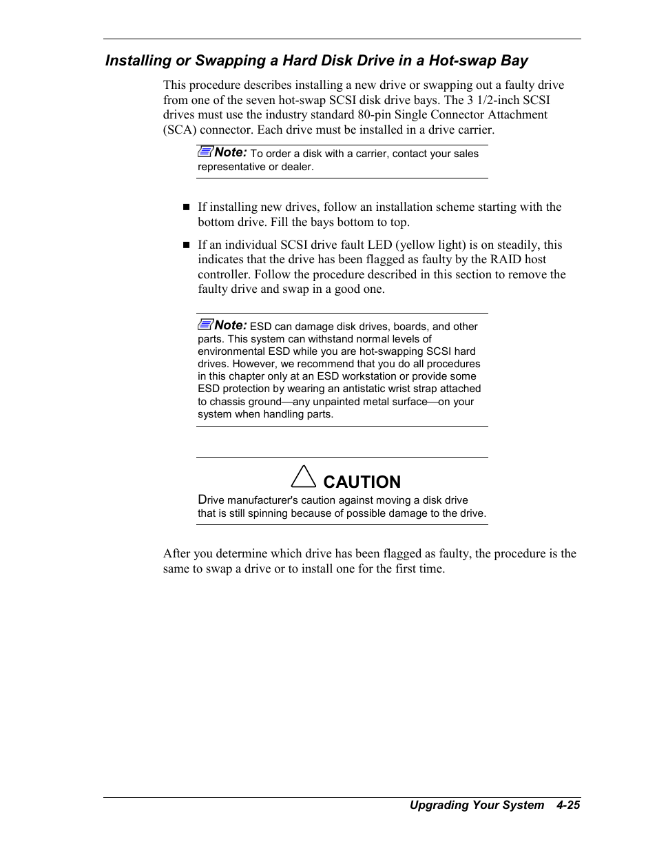 Caution | NEC MC2400 User Manual | Page 107 / 204
