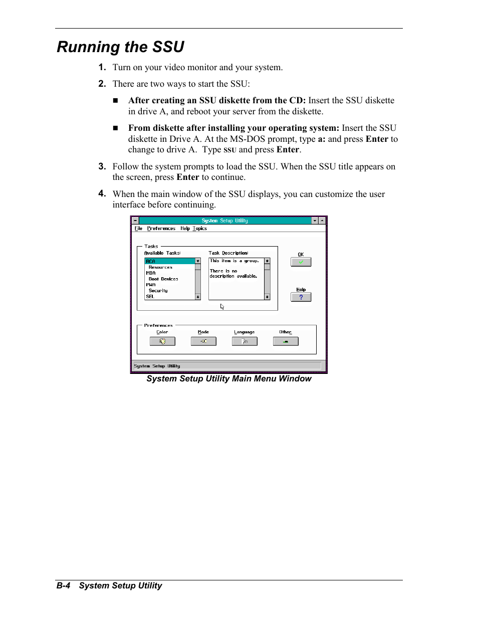 Running the ssu | NEC MC2400 User Manual | Page 154 / 204