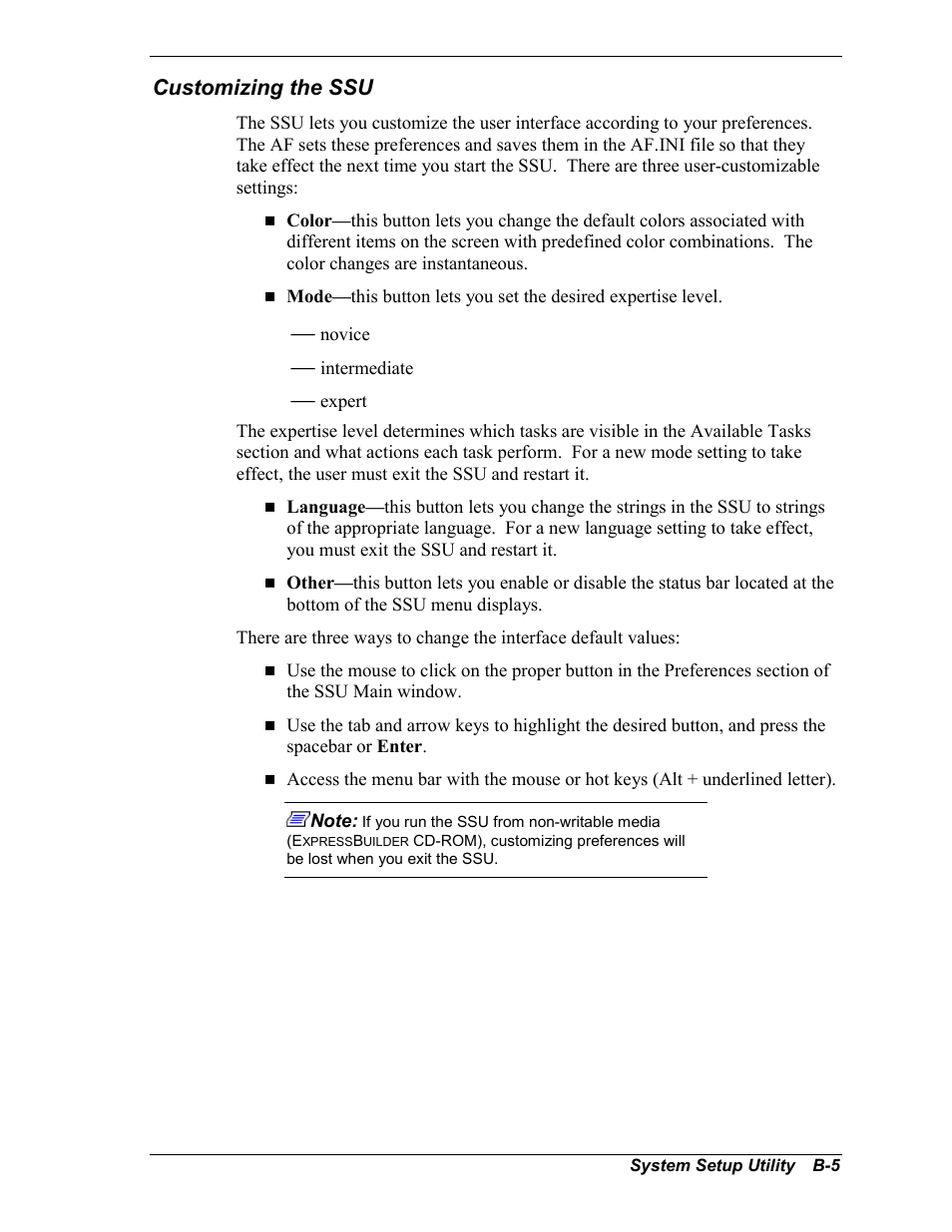 Customizing the ssu | NEC MC2400 User Manual | Page 155 / 204