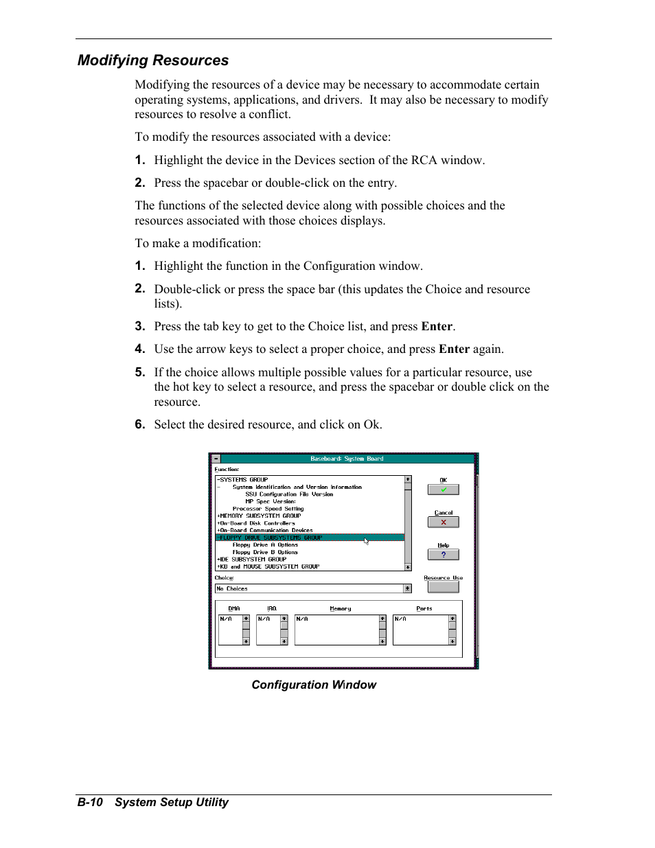 Modifying resources | NEC MC2400 User Manual | Page 160 / 204