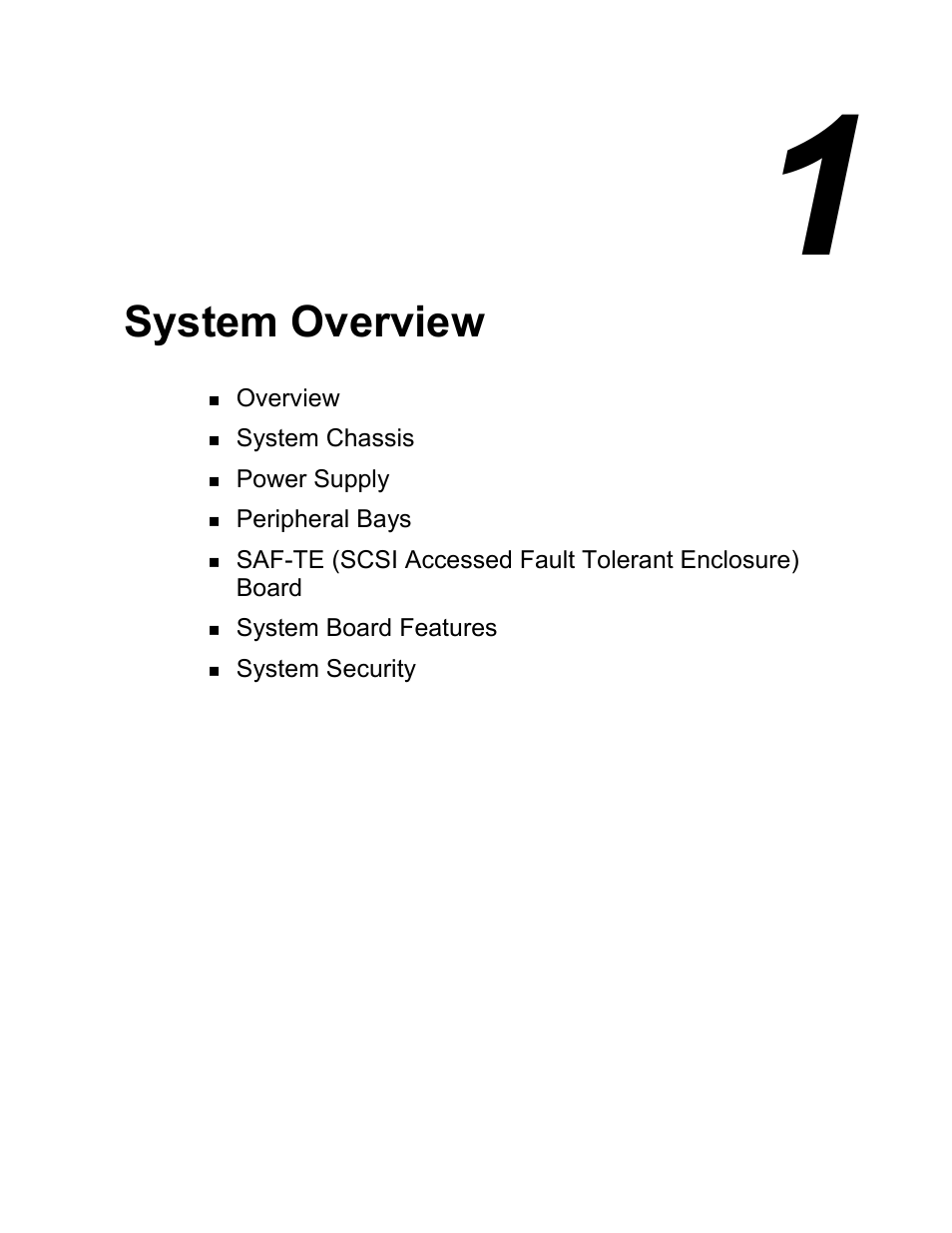 1 system overview, System overview | NEC MC2400 User Manual | Page 17 / 204