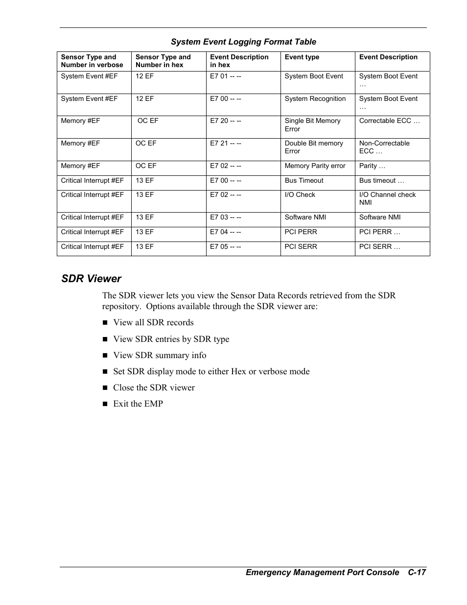 Sdr viewer | NEC MC2400 User Manual | Page 183 / 204