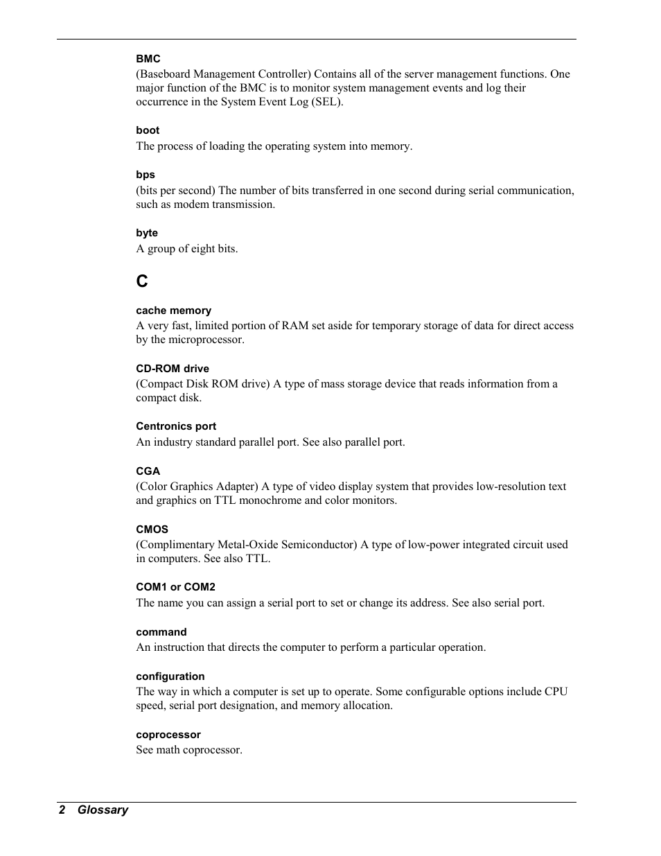 NEC MC2400 User Manual | Page 190 / 204