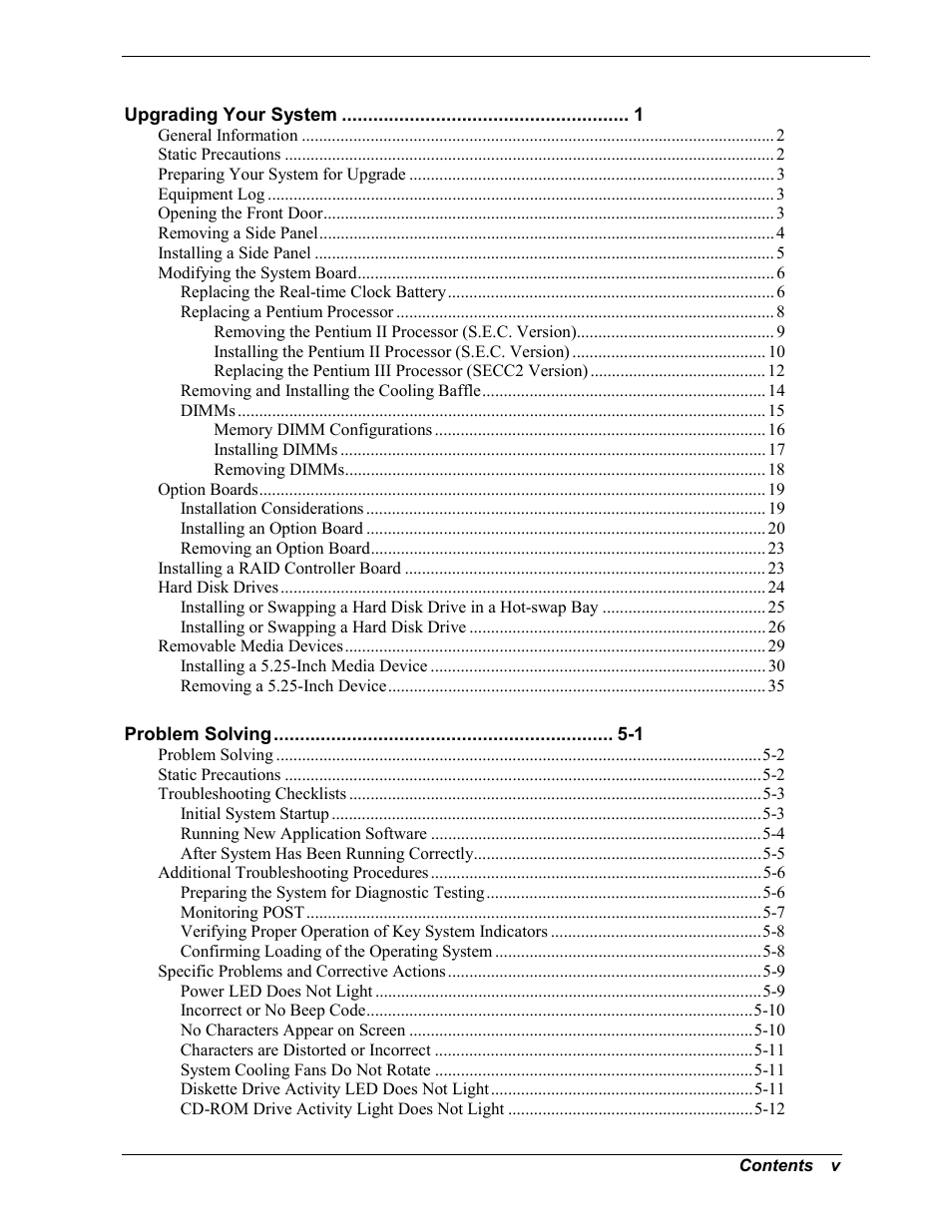 NEC MC2400 User Manual | Page 7 / 204