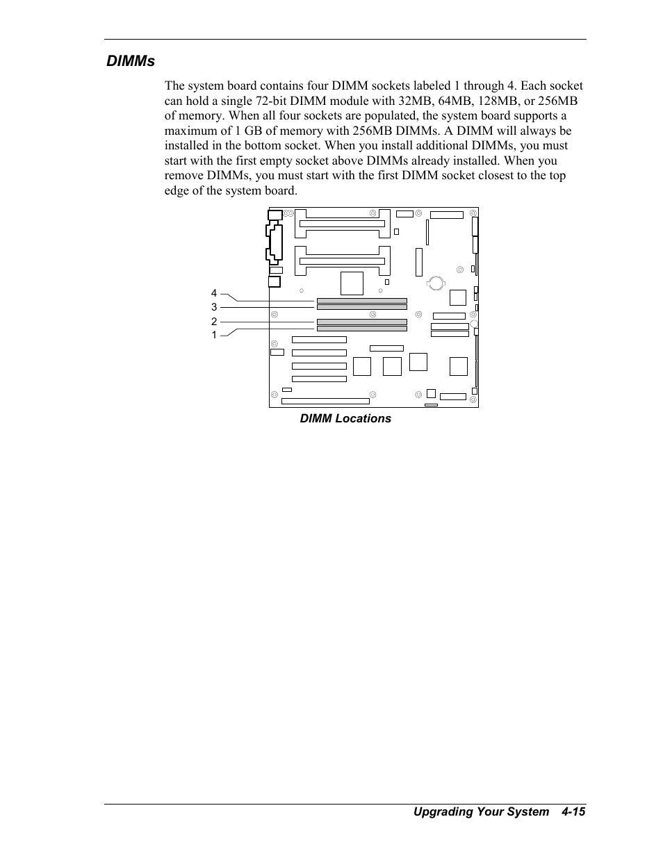 Dimms | NEC MC2400 User Manual | Page 97 / 204