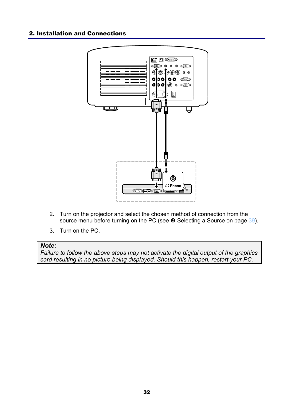 NEC NP4001 User Manual | Page 44 / 151
