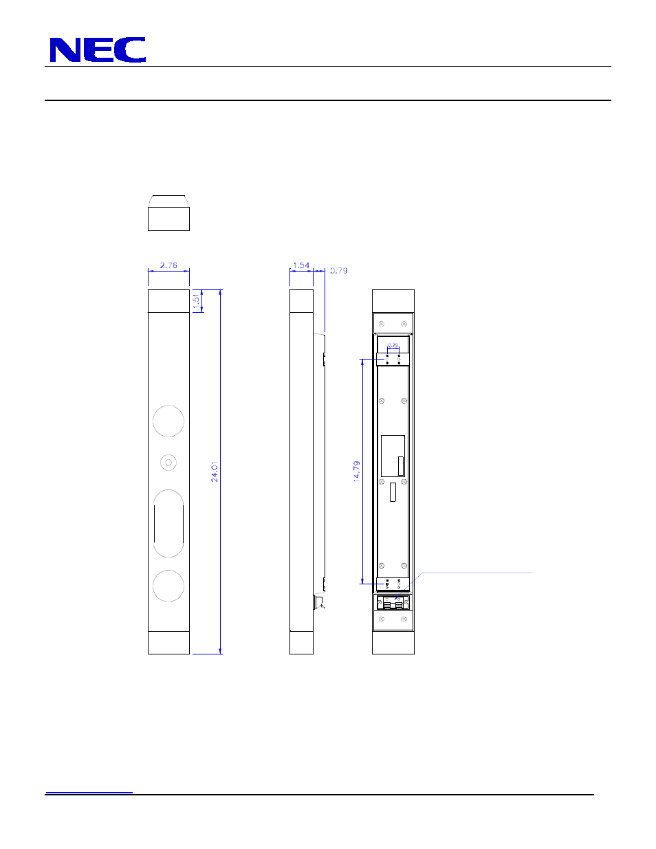 Optional speakers sp-p4046 input terminal, P461 installation guide | NEC P461 User Manual | Page 7 / 9