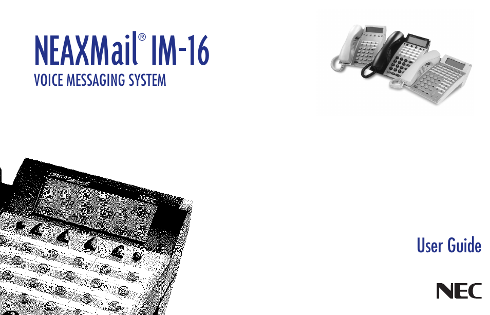 NEC NEAXMAIL IM-16 User Manual | 86 pages