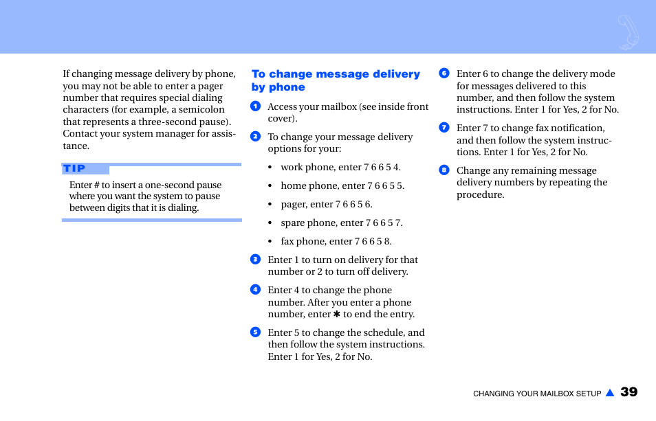 NEC NEAXMAIL IM-16 User Manual | Page 45 / 86