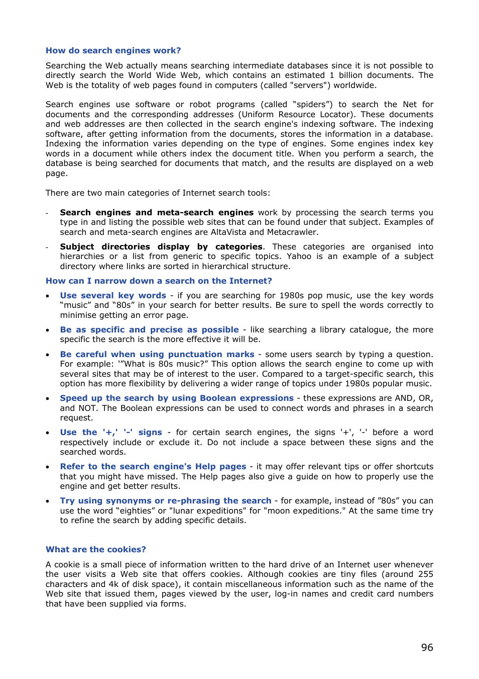 NEC VERSA M380 User Manual | Page 96 / 111