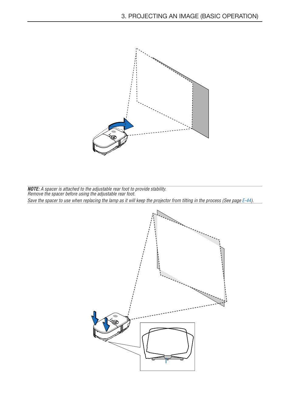 E-23 | NEC LT180 User Manual | Page 30 / 73