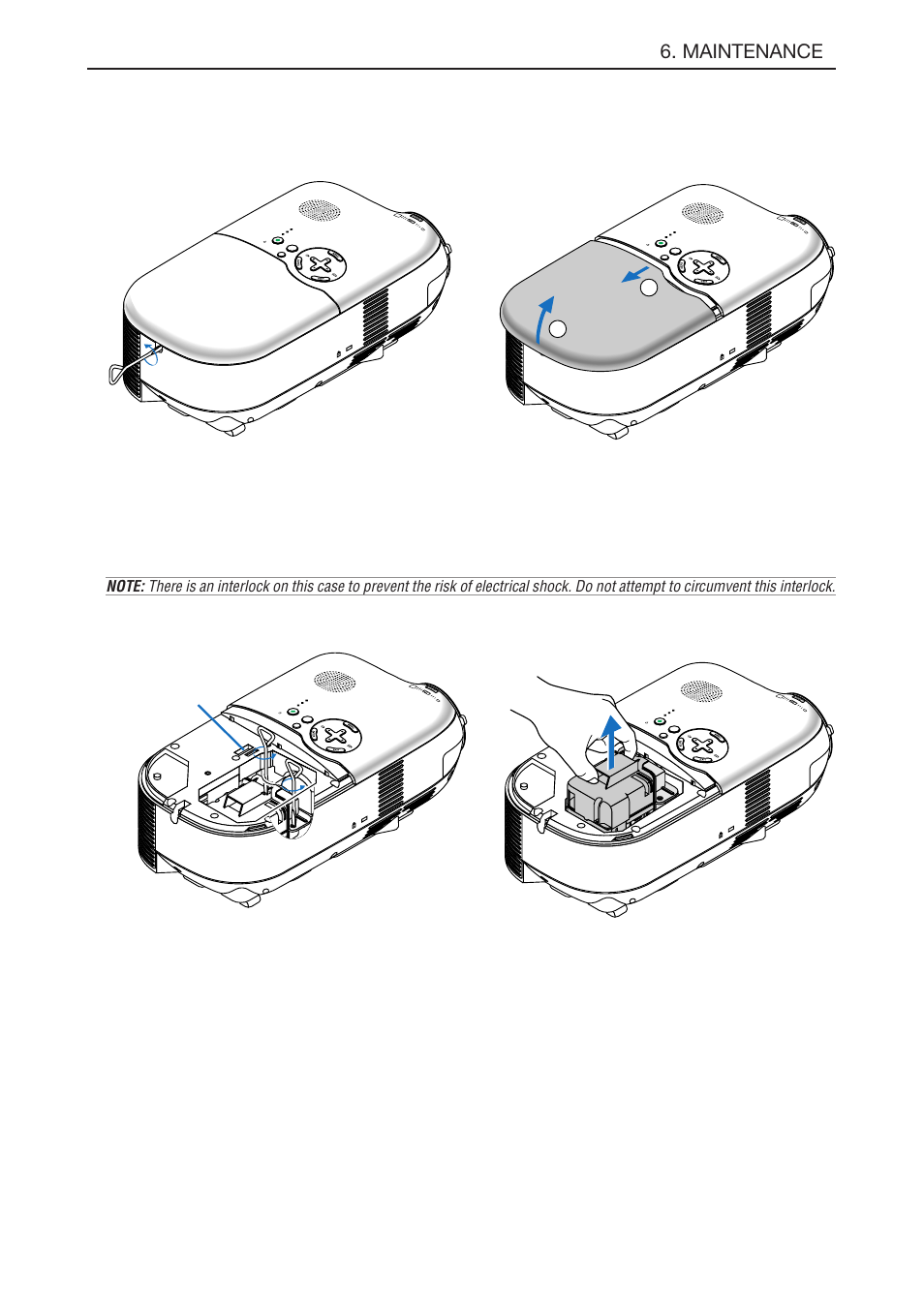 E-45, Maintenance, Aut o adj | NEC LT180 User Manual | Page 52 / 73