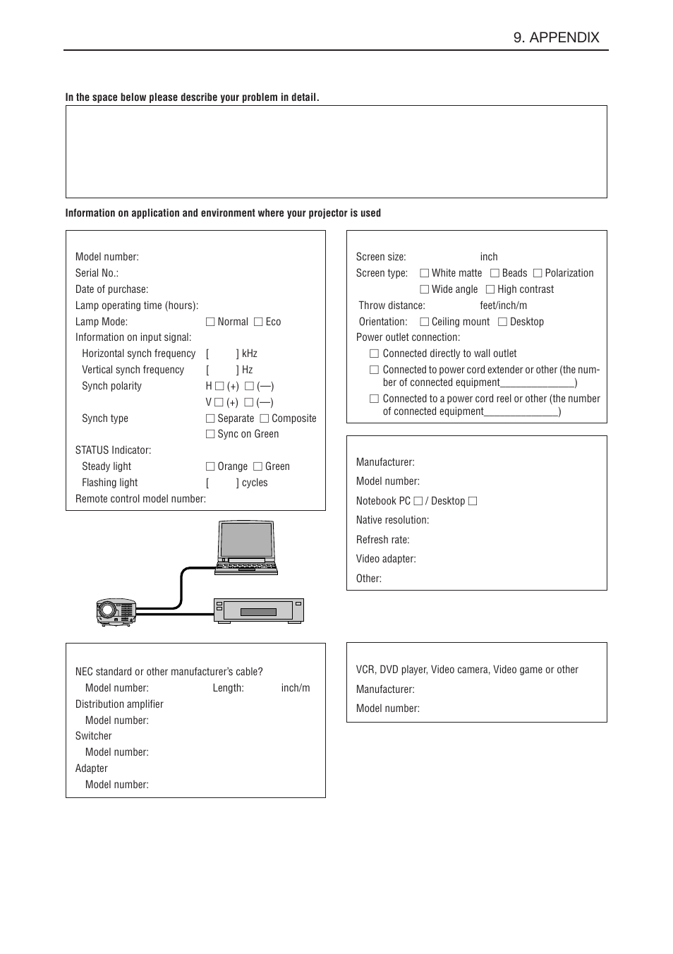 E-59, Appendix | NEC LT180 User Manual | Page 66 / 73