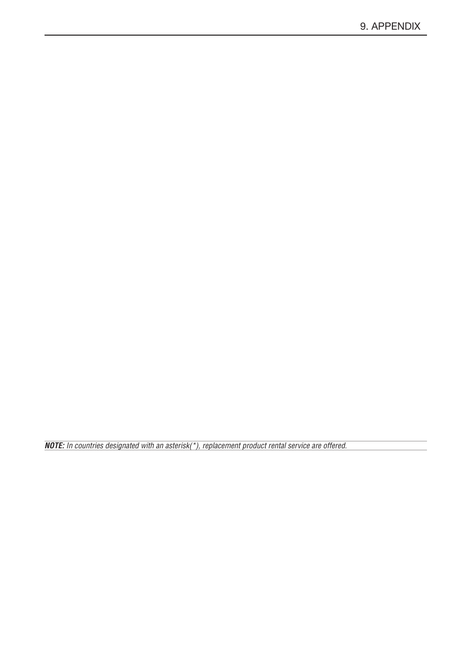 E-63, Appendix | NEC LT180 User Manual | Page 70 / 73