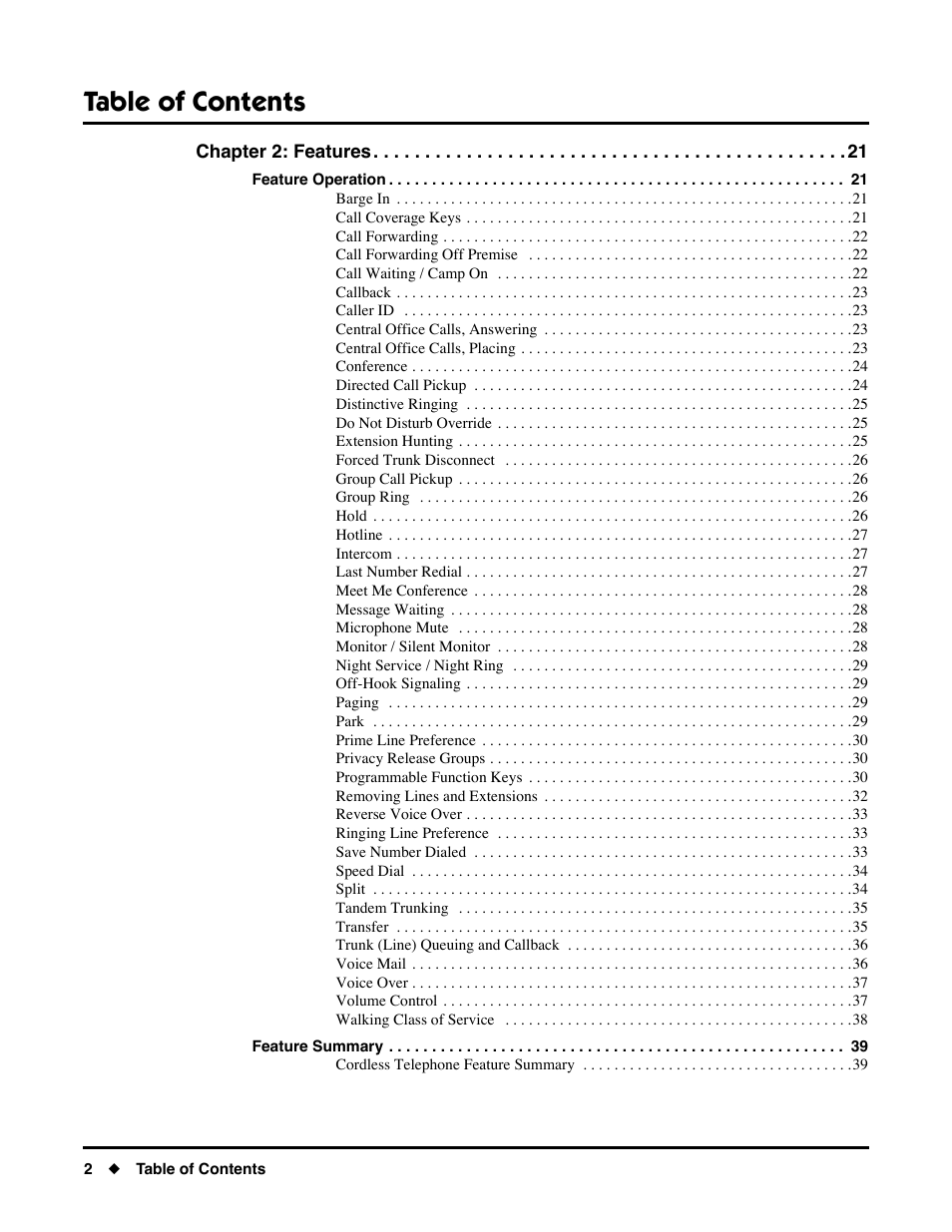 NEC DS1000/2000 User Manual | Page 4 / 48