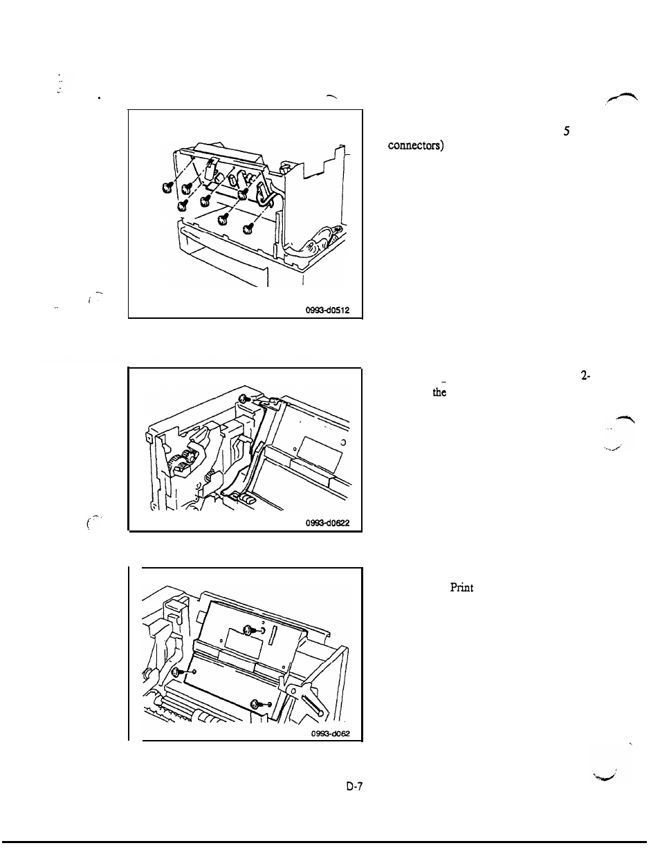 5. power unit, Head unit, Unit | 6. print head unit | NEC 2060 User Manual | Page 48 / 94