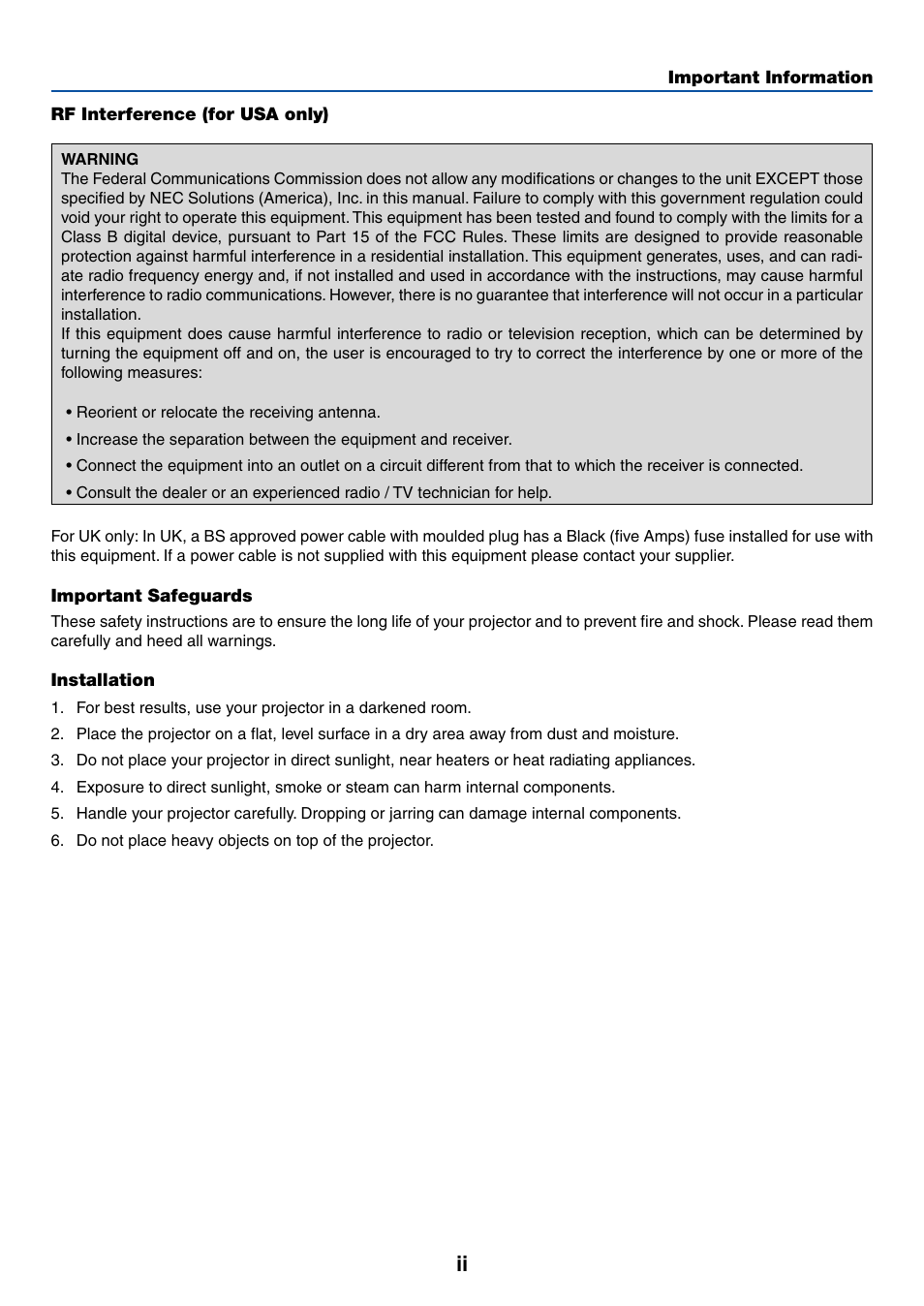 NEC LT20 User Manual | Page 3 / 40