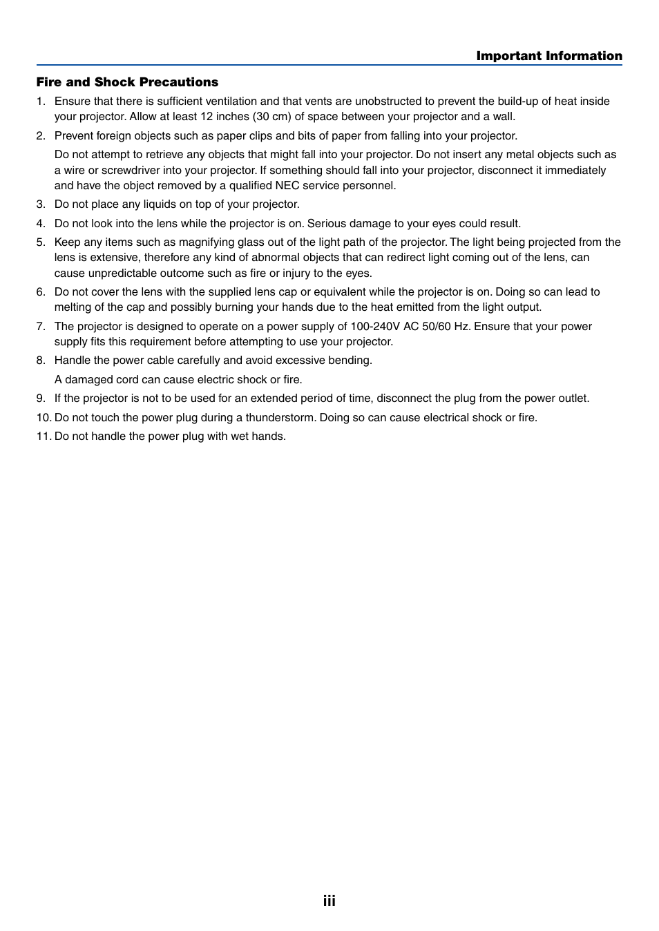 NEC LT20 User Manual | Page 4 / 40