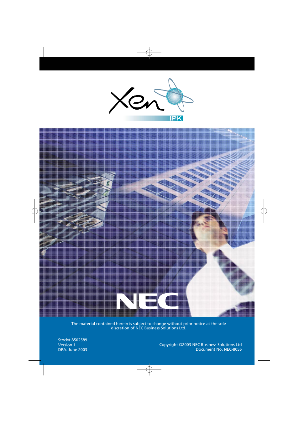 NEC Digital Telephone Xen IPK User Manual | Page 24 / 24