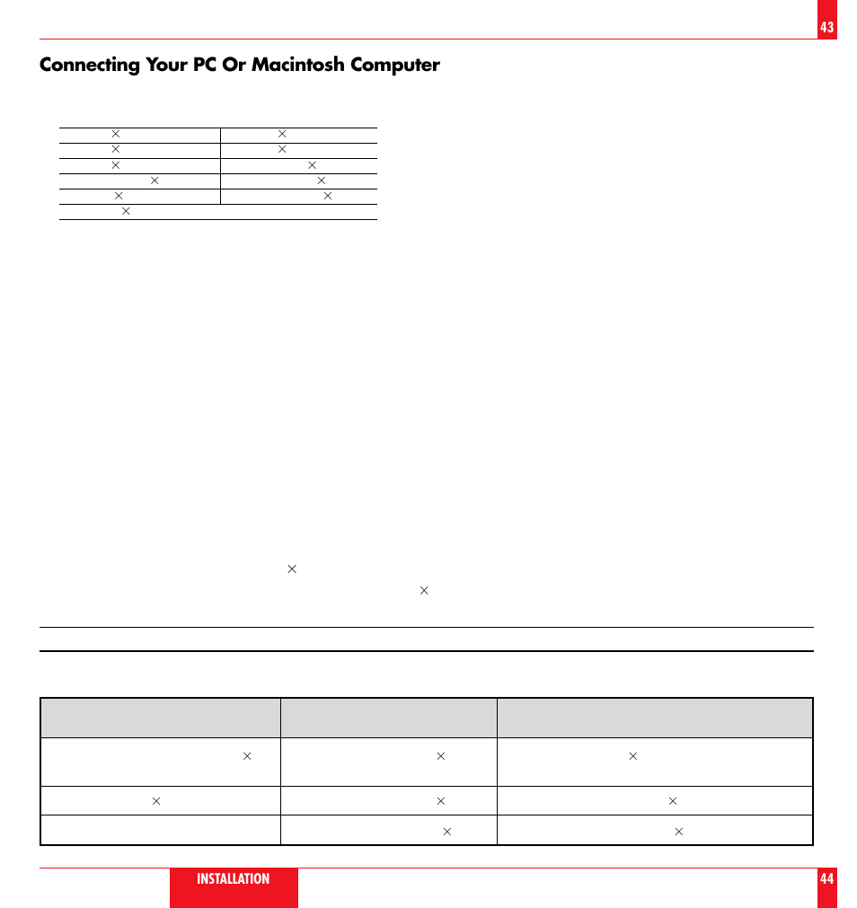 Connecting your pc or macintosh computer | NEC LT 100 User Manual | Page 23 / 52