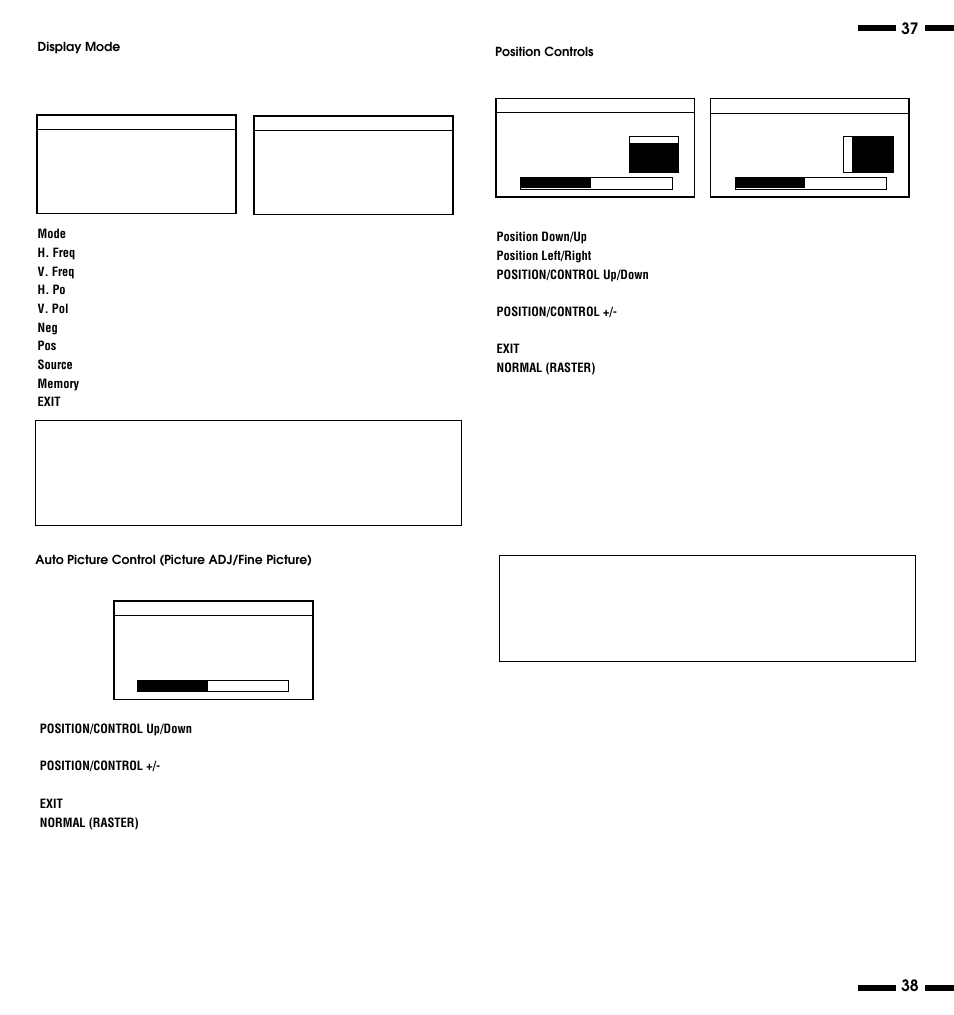 NEC PlasmaSync 3300 User Manual | Page 23 / 31