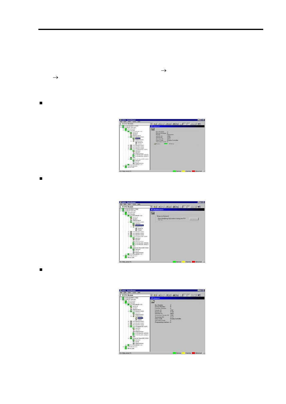 Monitoring pci slots and devices on pci module | NEC EXPRESS 320Lb-R User Manual | Page 153 / 296