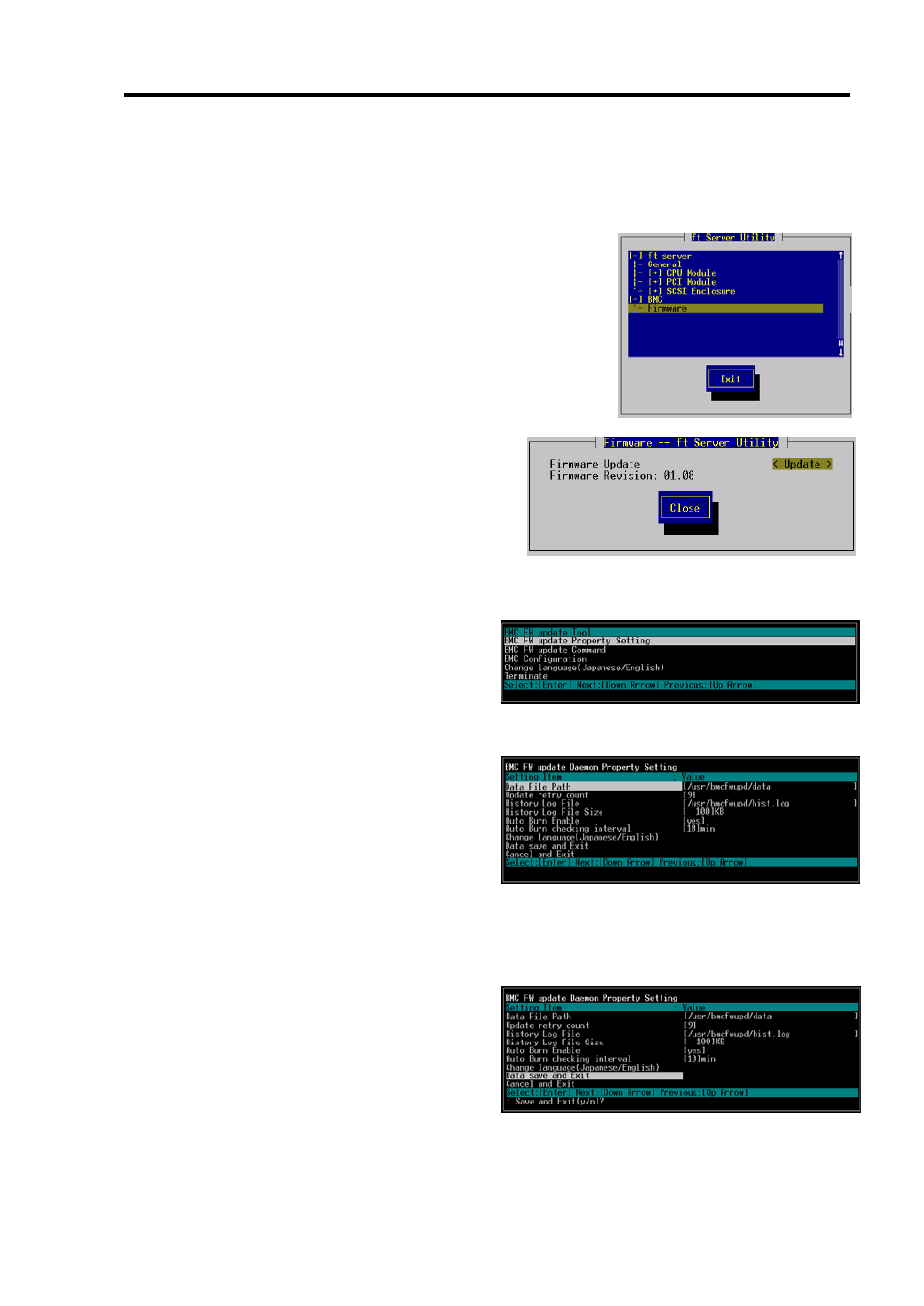 Changing update data storage destination | NEC EXPRESS 320Lb-R User Manual | Page 181 / 296