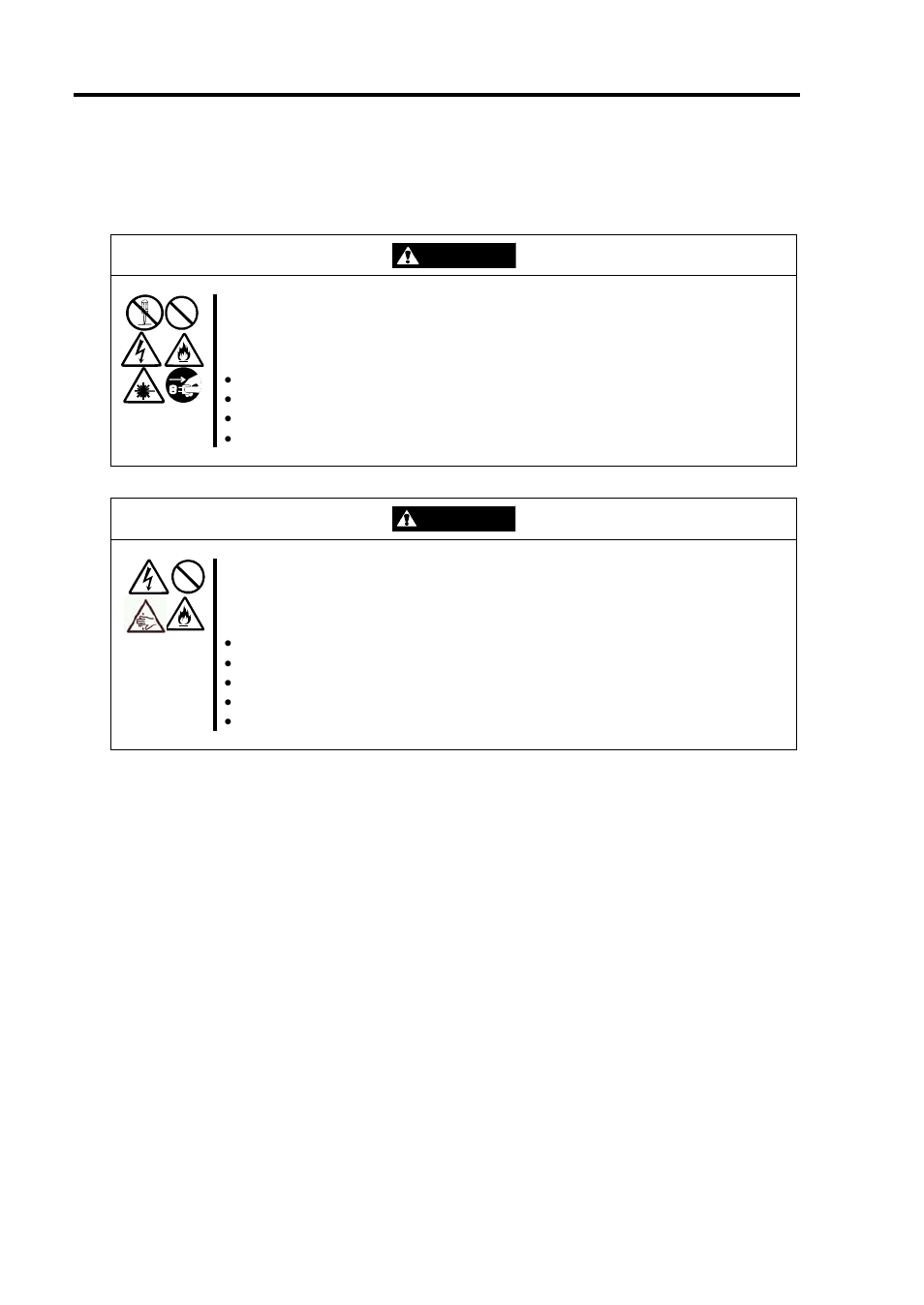 Safety precautions | NEC EXPRESS 320Lb-R User Manual | Page 240 / 296