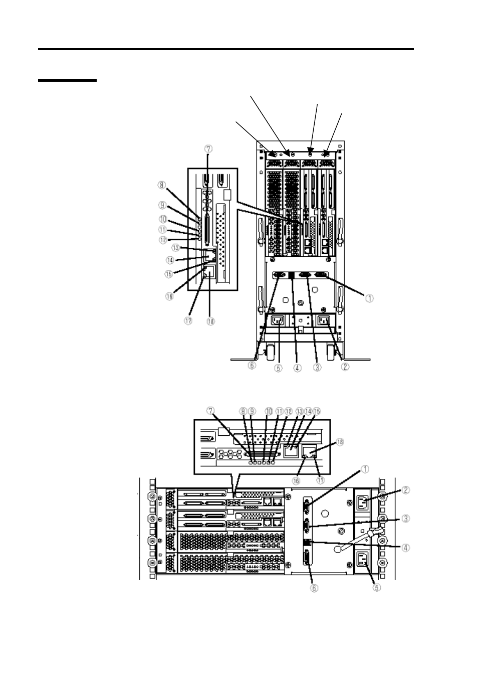 Rear view | NEC EXPRESS 320Lb-R User Manual | Page 44 / 296