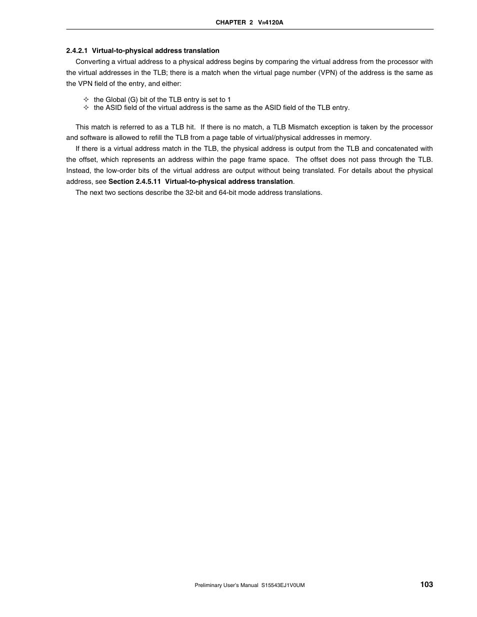 NEC Network Controller uPD98502 User Manual | Page 103 / 595