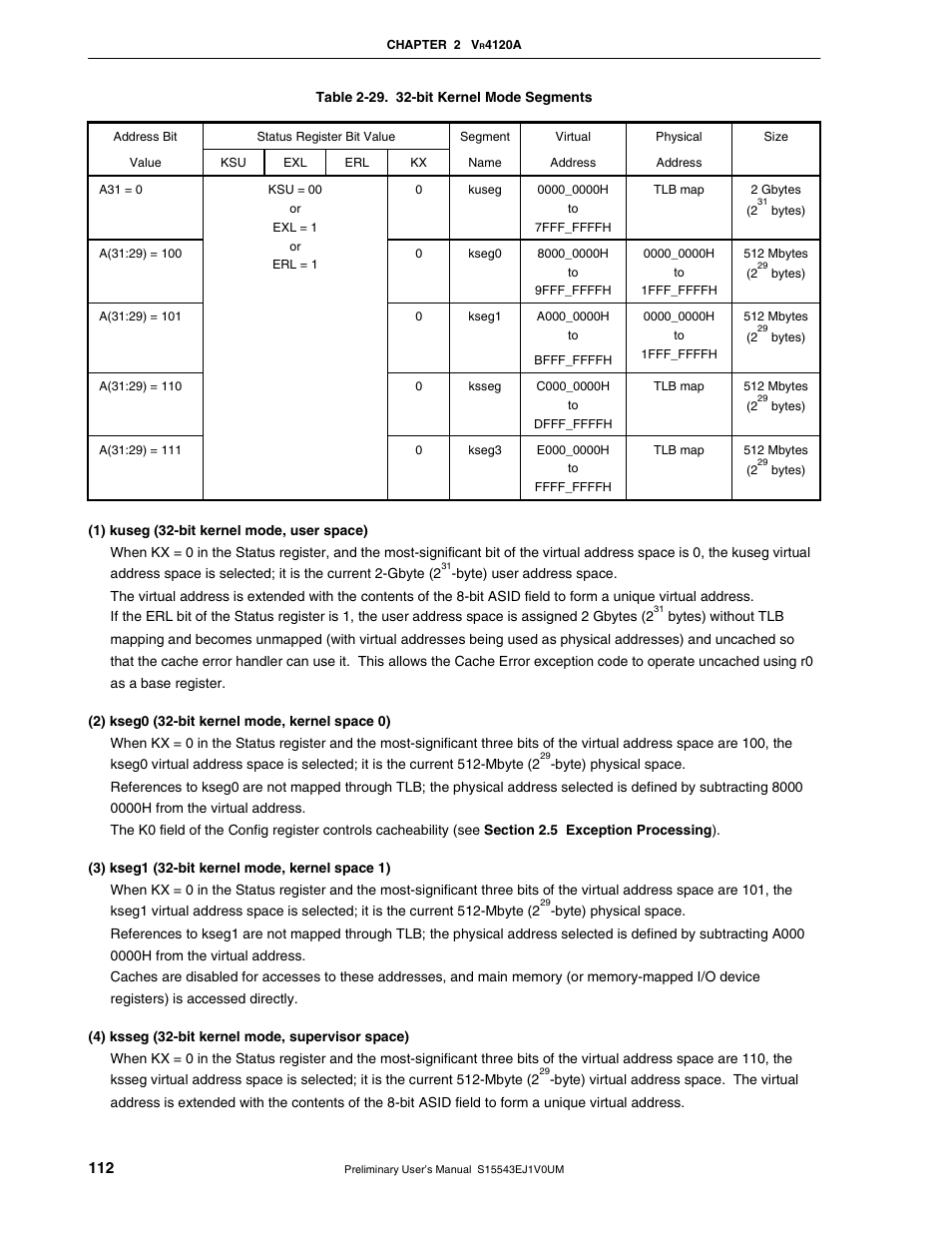 NEC Network Controller uPD98502 User Manual | Page 112 / 595