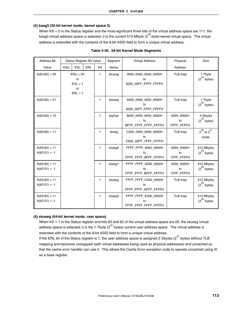 NEC Network Controller uPD98502 User Manual | Page 113 / 595