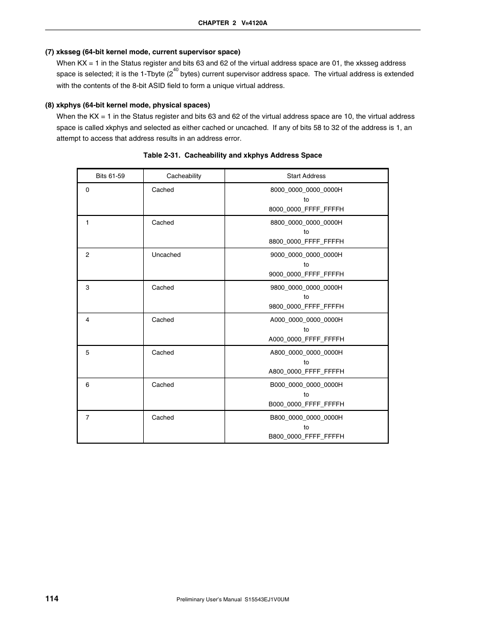 NEC Network Controller uPD98502 User Manual | Page 114 / 595