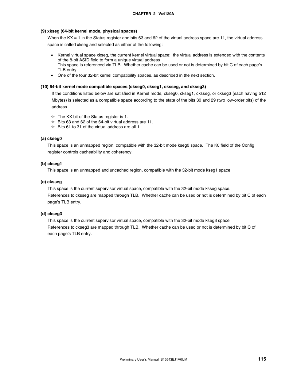 NEC Network Controller uPD98502 User Manual | Page 115 / 595