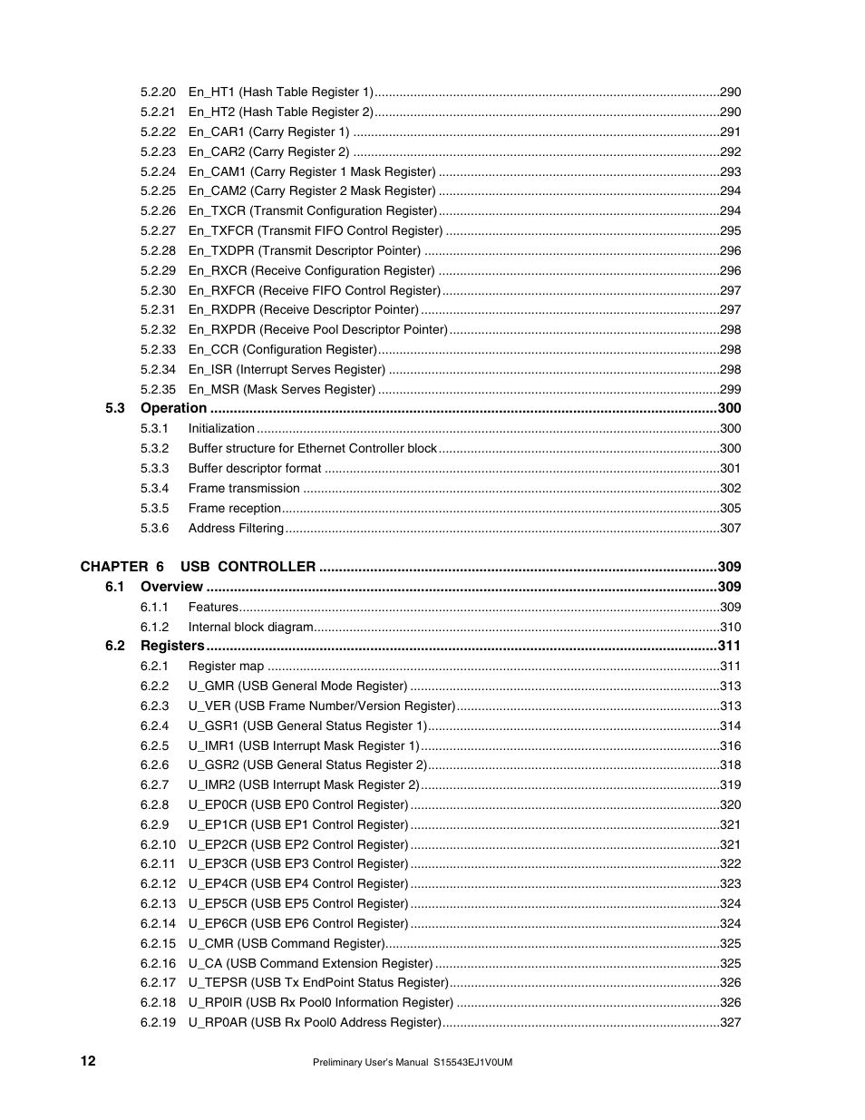 NEC Network Controller uPD98502 User Manual | Page 12 / 595
