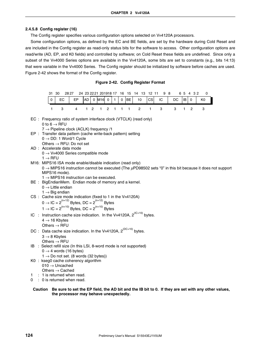NEC Network Controller uPD98502 User Manual | Page 124 / 595