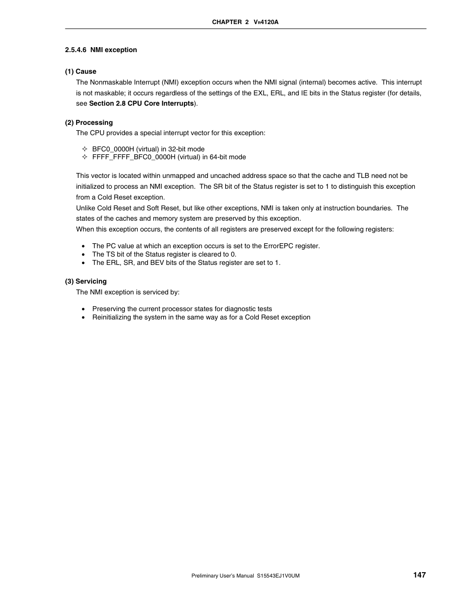 NEC Network Controller uPD98502 User Manual | Page 147 / 595