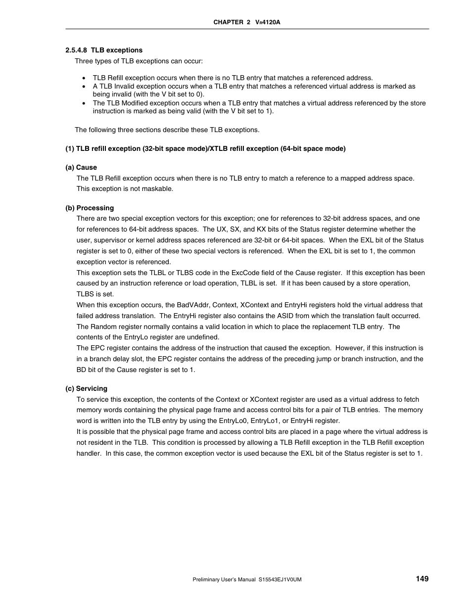 NEC Network Controller uPD98502 User Manual | Page 149 / 595