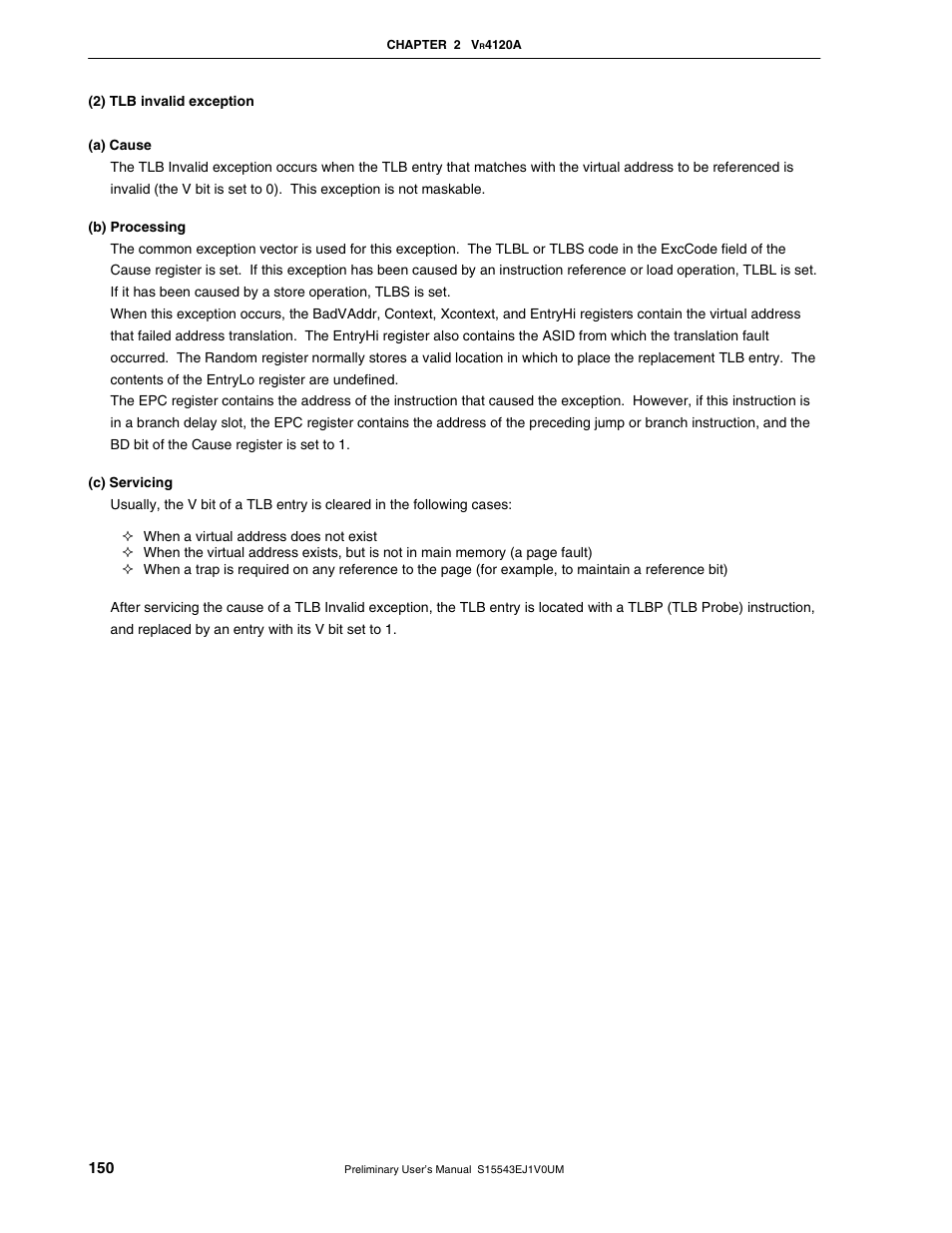 NEC Network Controller uPD98502 User Manual | Page 150 / 595