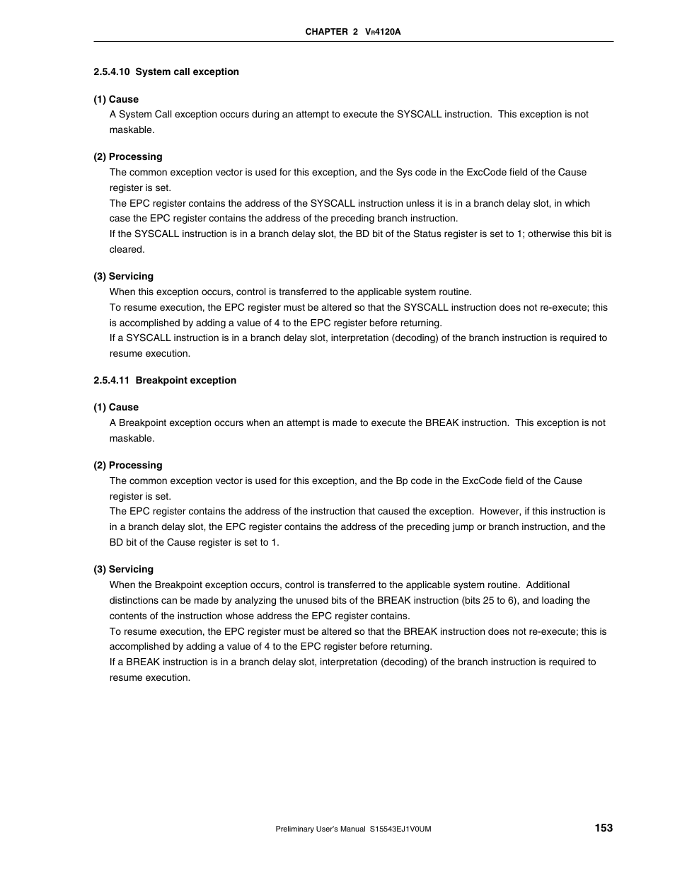 NEC Network Controller uPD98502 User Manual | Page 153 / 595