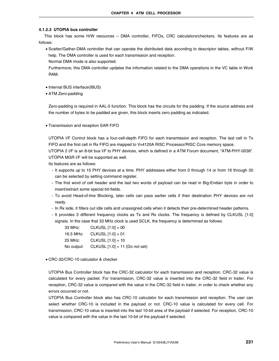 NEC Network Controller uPD98502 User Manual | Page 231 / 595