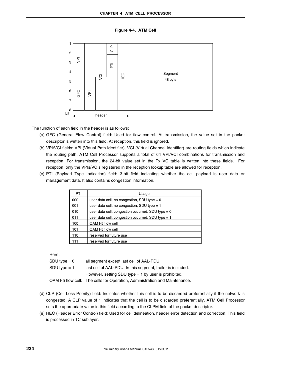 NEC Network Controller uPD98502 User Manual | Page 234 / 595