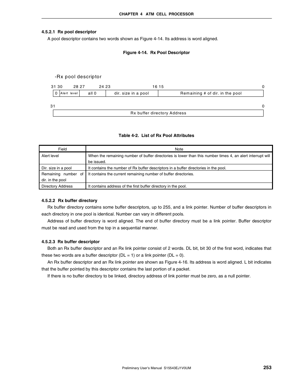 NEC Network Controller uPD98502 User Manual | Page 253 / 595