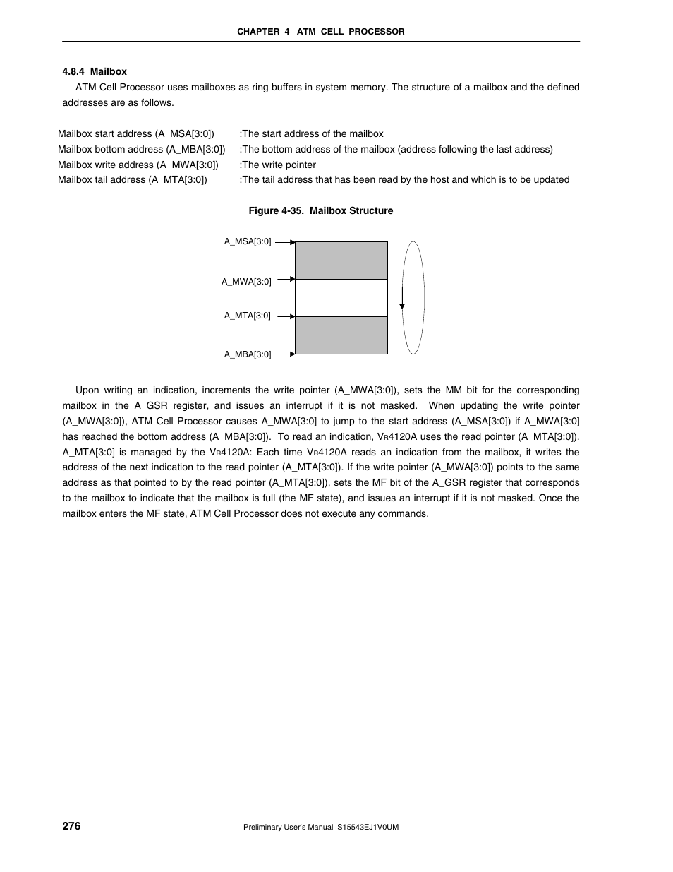 4 mailbox | NEC Network Controller uPD98502 User Manual | Page 276 / 595