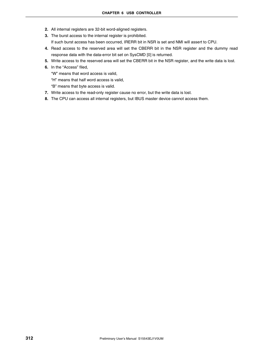 NEC Network Controller uPD98502 User Manual | Page 312 / 595