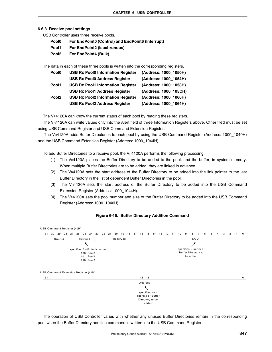 3 receive pool settings | NEC Network Controller uPD98502 User Manual | Page 347 / 595