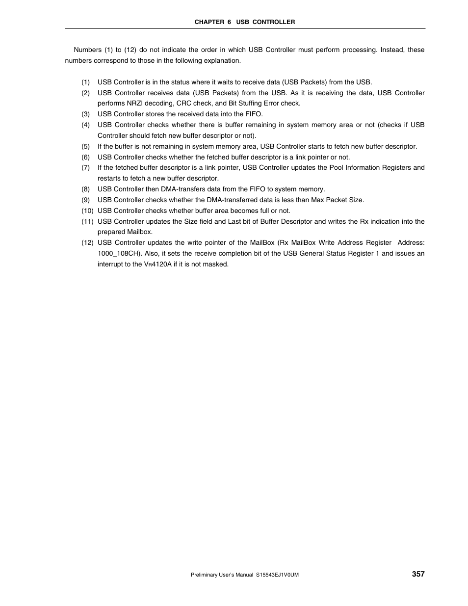 NEC Network Controller uPD98502 User Manual | Page 357 / 595